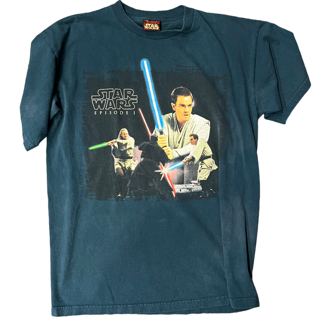 Vintage Star Wars Episode 1 Final Duel T-Shirt