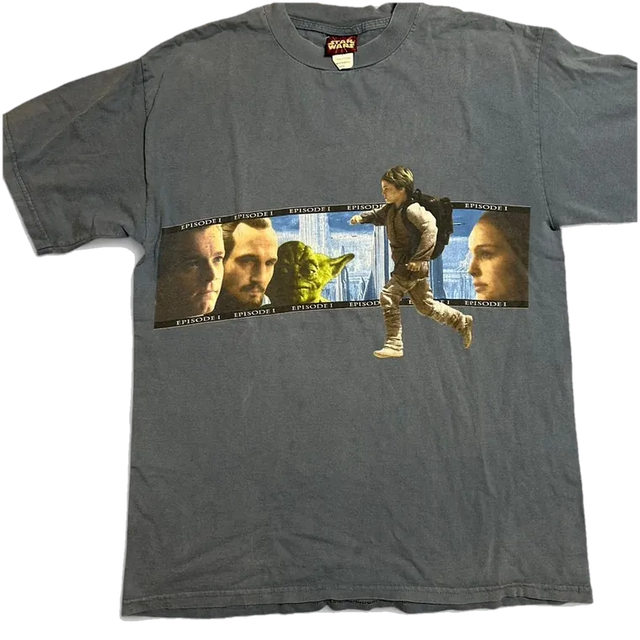 Vintage Star Wars Phantom Menace promo T-shirt