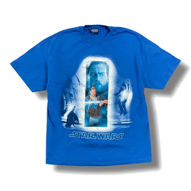 Star Wars Vintage Obi-Wan vs Jango Fett T-Shirt