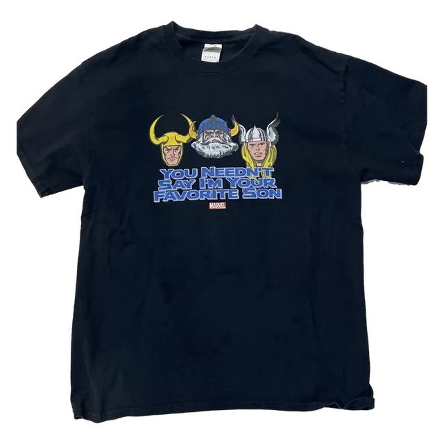 Vintage Thor Loki Odin parody T-Shirt
