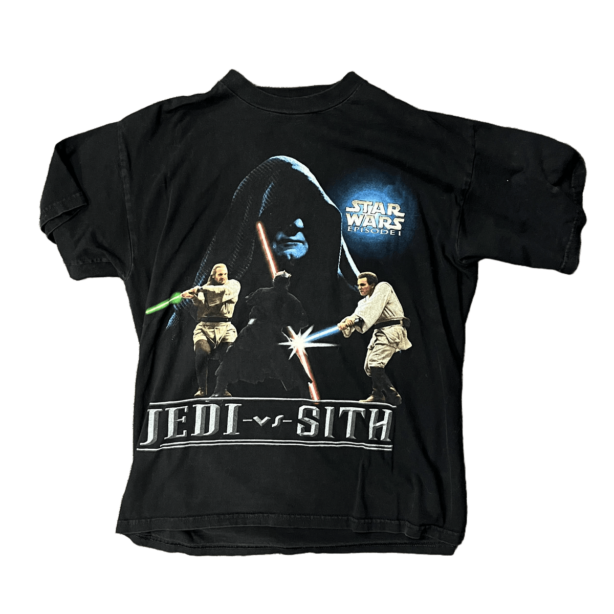 Vintage Star Wars Phantom Menace Final Fight T-Shirt