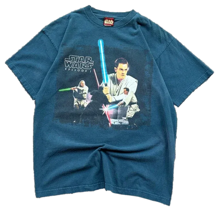 Vintage Star Wars Episode 1 Final Duel T-Shirt