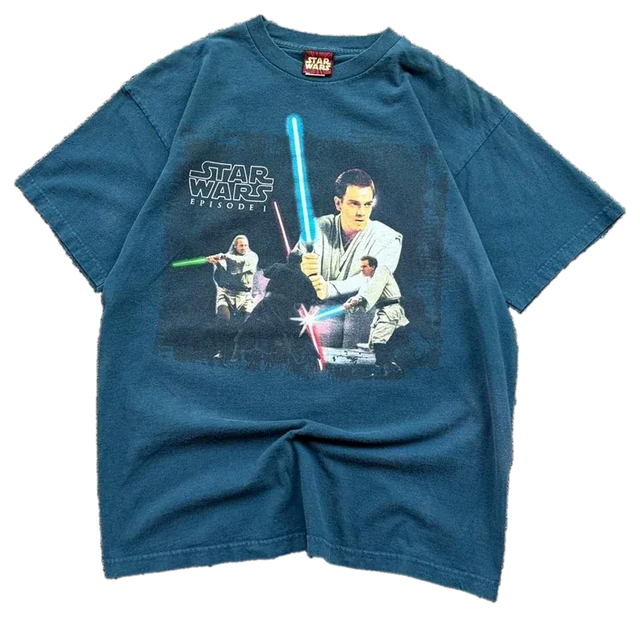Vintage Star Wars Episode 1 Final Duel T-Shirt