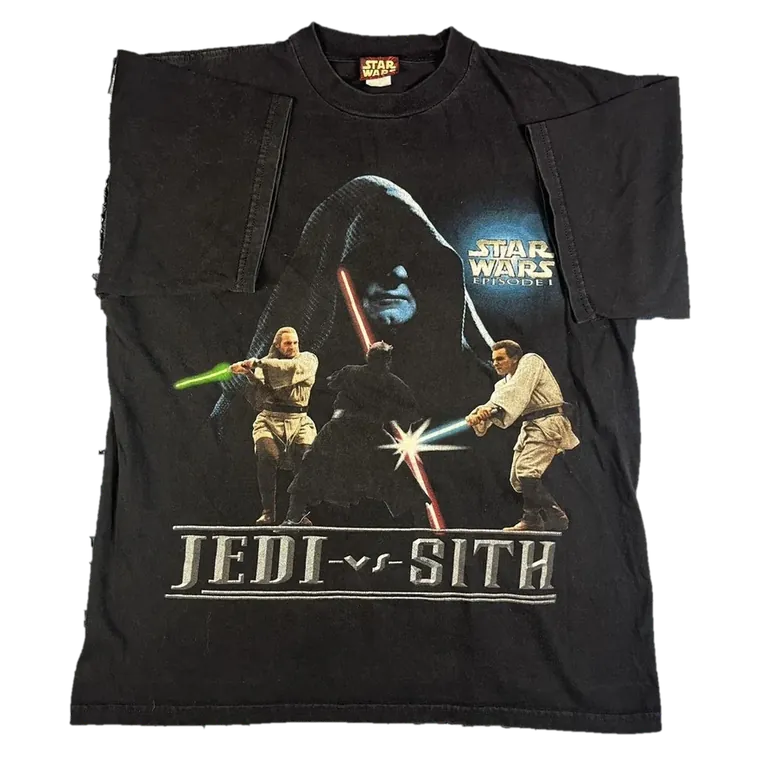 Vintage Star Wars Phantom Menace Final Fight T-Shirt