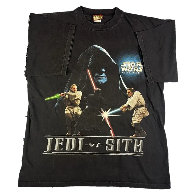 Vintage Star Wars Phantom Menace Final Fight T-Shirt