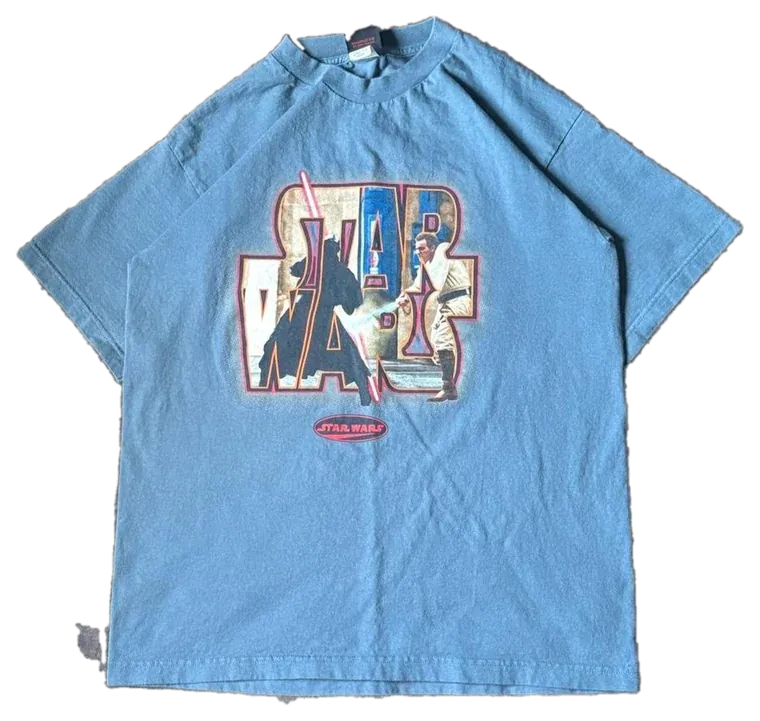 Vintage Star Wars Maul vs Obi-Wan T-Shirt