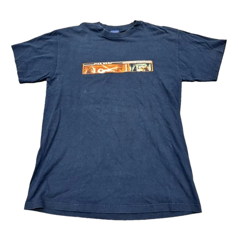 Vintage Obi-Wan and Darth Vader fight scene T-Shirt