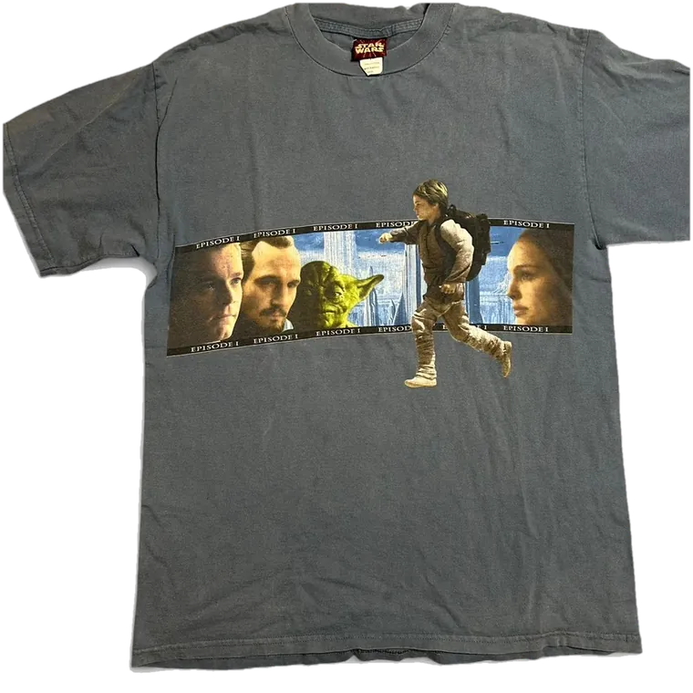 Vintage Star Wars Phantom Menace promo T-shirt