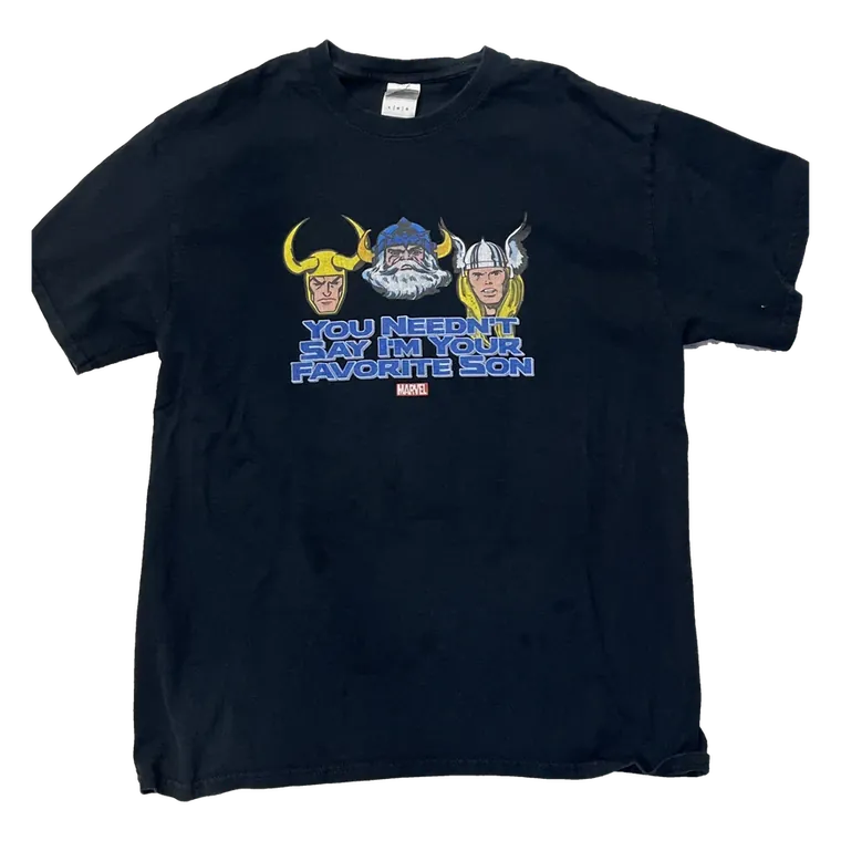 Vintage Thor Loki Odin parody T-Shirt