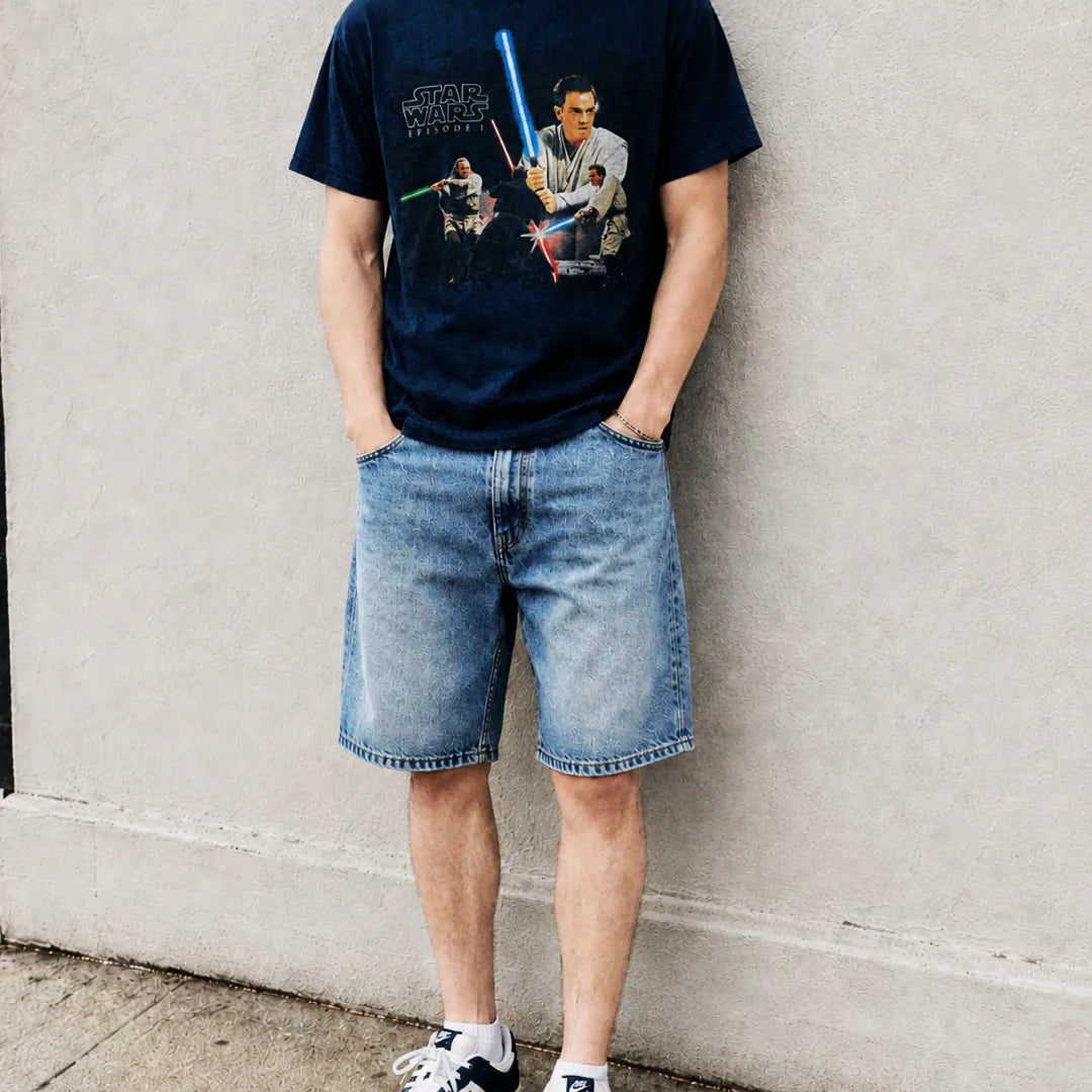 Star Wars Episode 1 tee on model